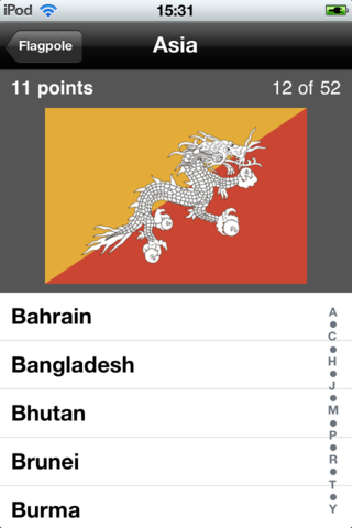 Flagpole for iPhone Screenshot