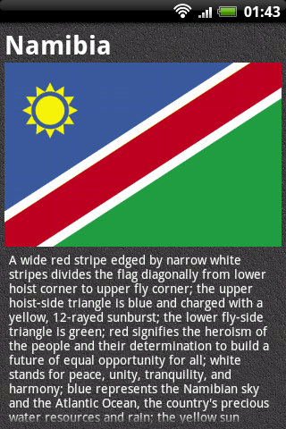 Flagpole Flag Description
